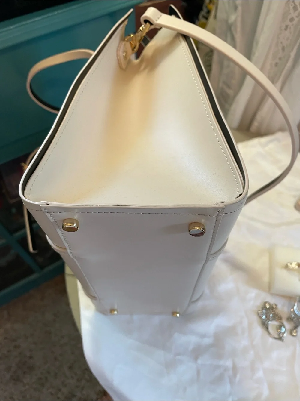 Kate Spade ♠️ New York Cream Arbor Hill Elodie Shoulder Bag